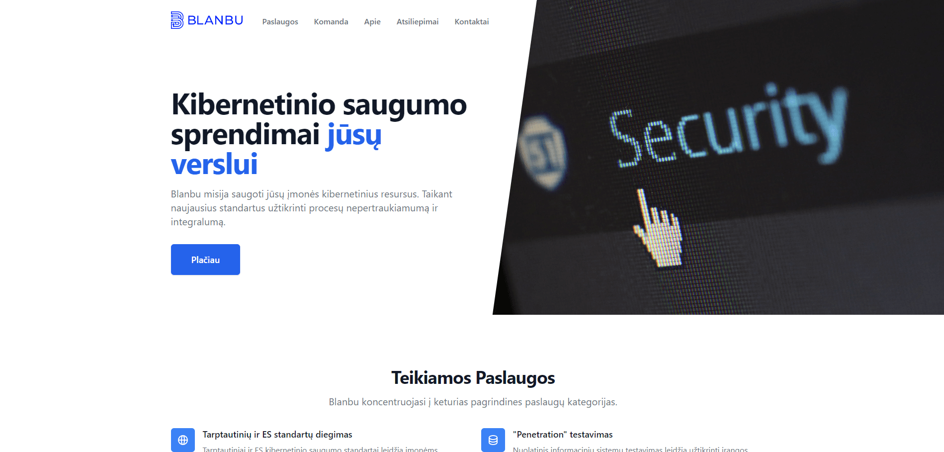 Company Page - Blanbu